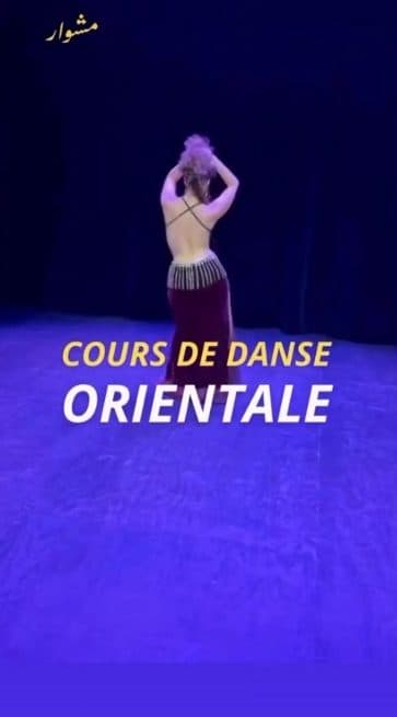 Affiche : Cours de danse orientale